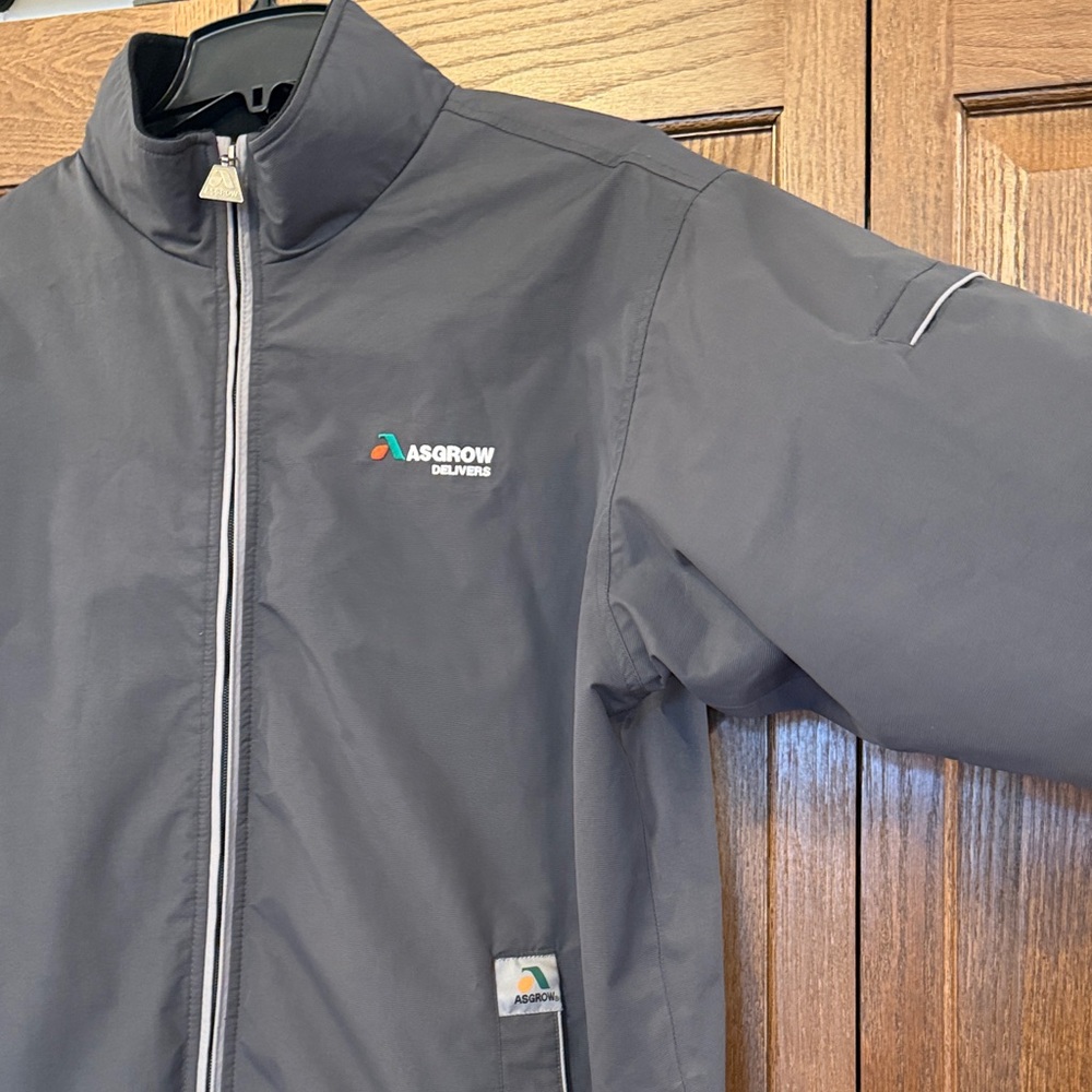 Vintage ASGROW Seed Fleece Lined Wind Breaker